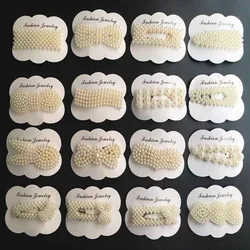 LDD03 Fashional Hair Accessories Jewelry 2021 Korean Pearl Korean Hair Clip  For Hair Accessories Clips