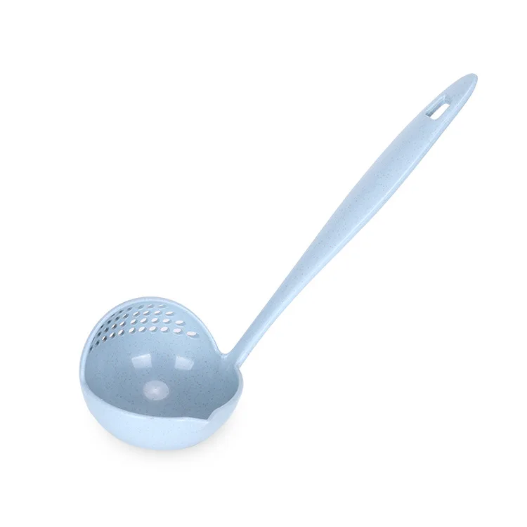 
Two In One Multifunctional Creative Hot Pot Spoon Strainers Kitchen Colander Long handle spoon 