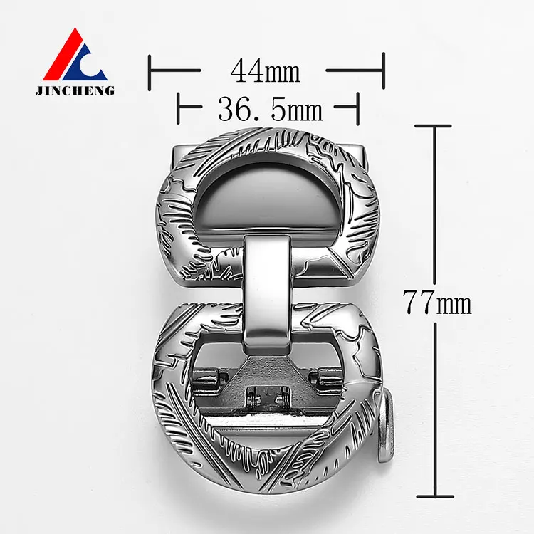 Zinc alloy buckles automatic buckle waist belt head belt accessories