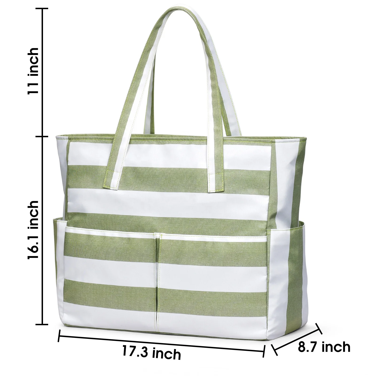 Custom  wholesale large rectangle pretty beach tote bag  canvas sac a main femm weekender  waterproof bale branded RTS beach bag