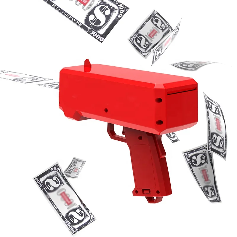 Cash Shooting Gun Cannon Money Spray or