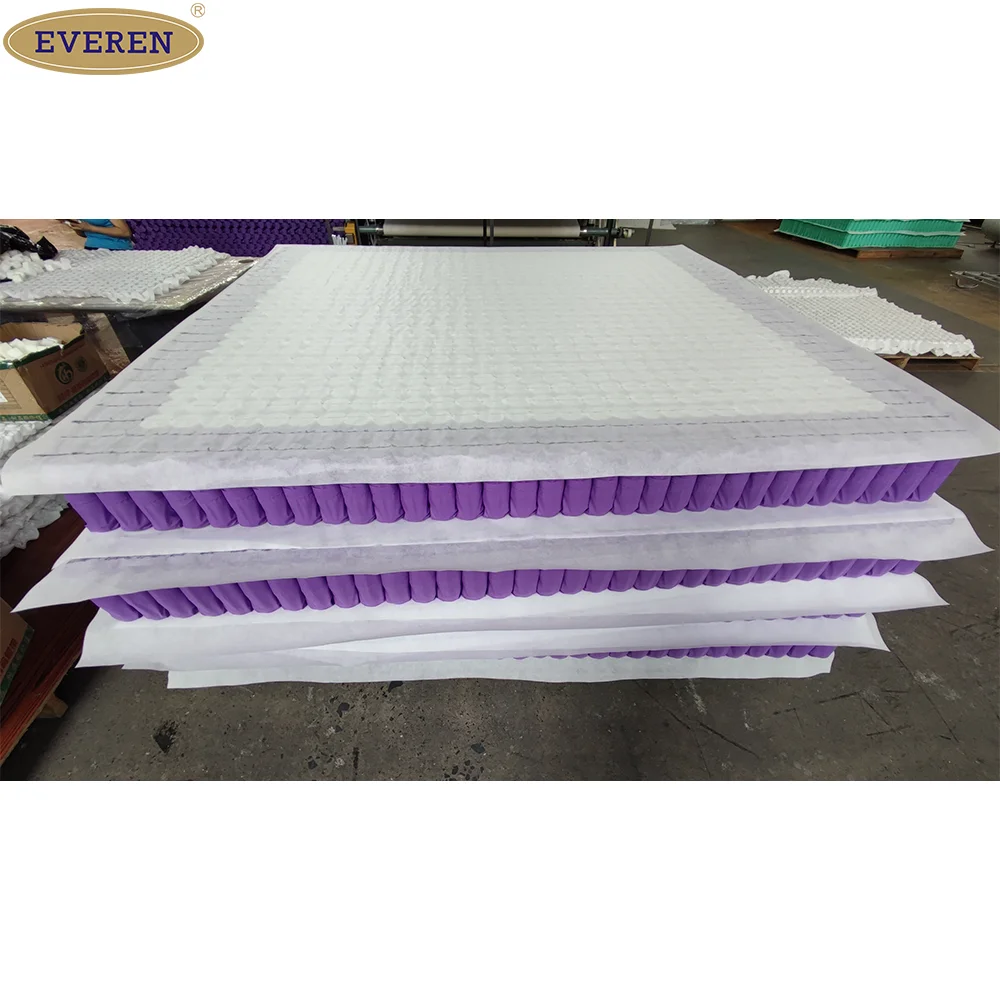 EVEREN Mattress In A Box Pocket Spring Mattress Top Quality Soft Mattress
