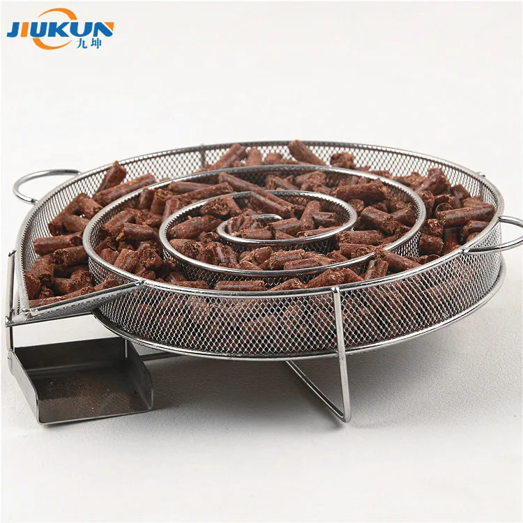 Wood chips cold smoker generator is compatible with electric, gas, charcoal grill