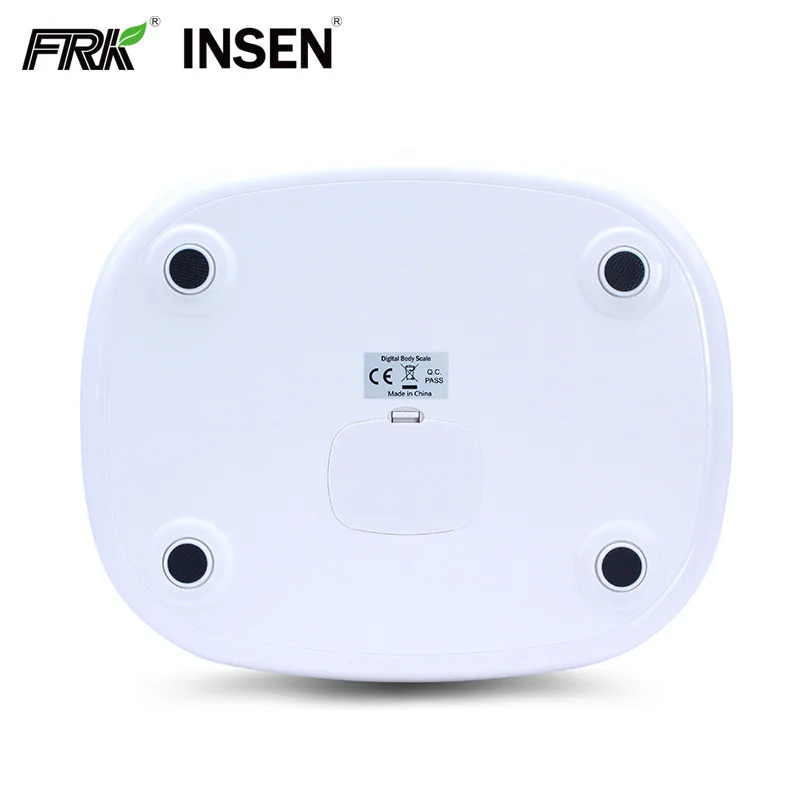 China Supplier Cheaper Digital White Bathroom Weighing Body Weight Scale 250Kg 550Lb