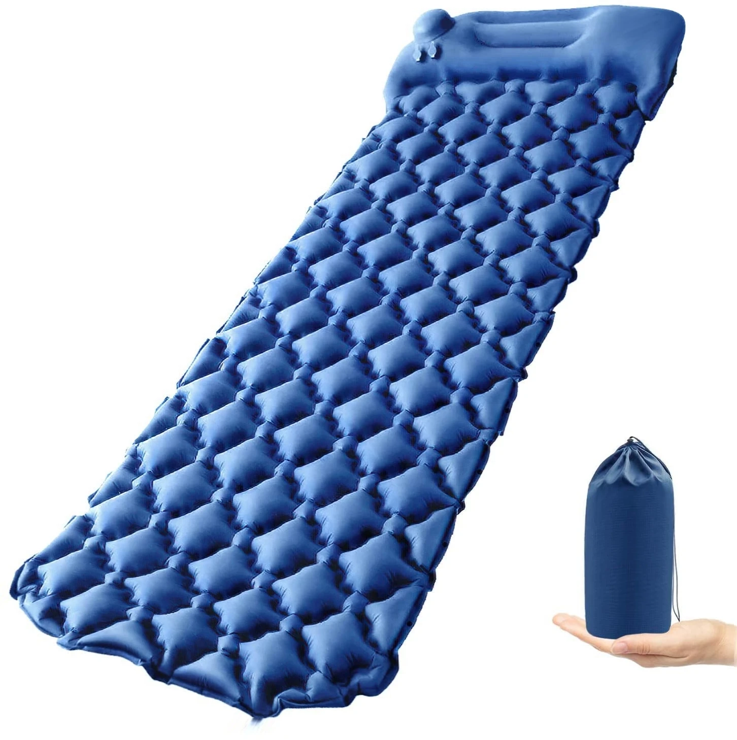 Factory price Air Pump Foldable Insulated Sleeping Pad