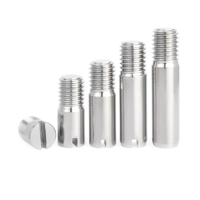 DIN427 Stainless Steel Metric M2 M3 M4 M5 M6 Threaded on One End Studs locator Pin Pivot Pin