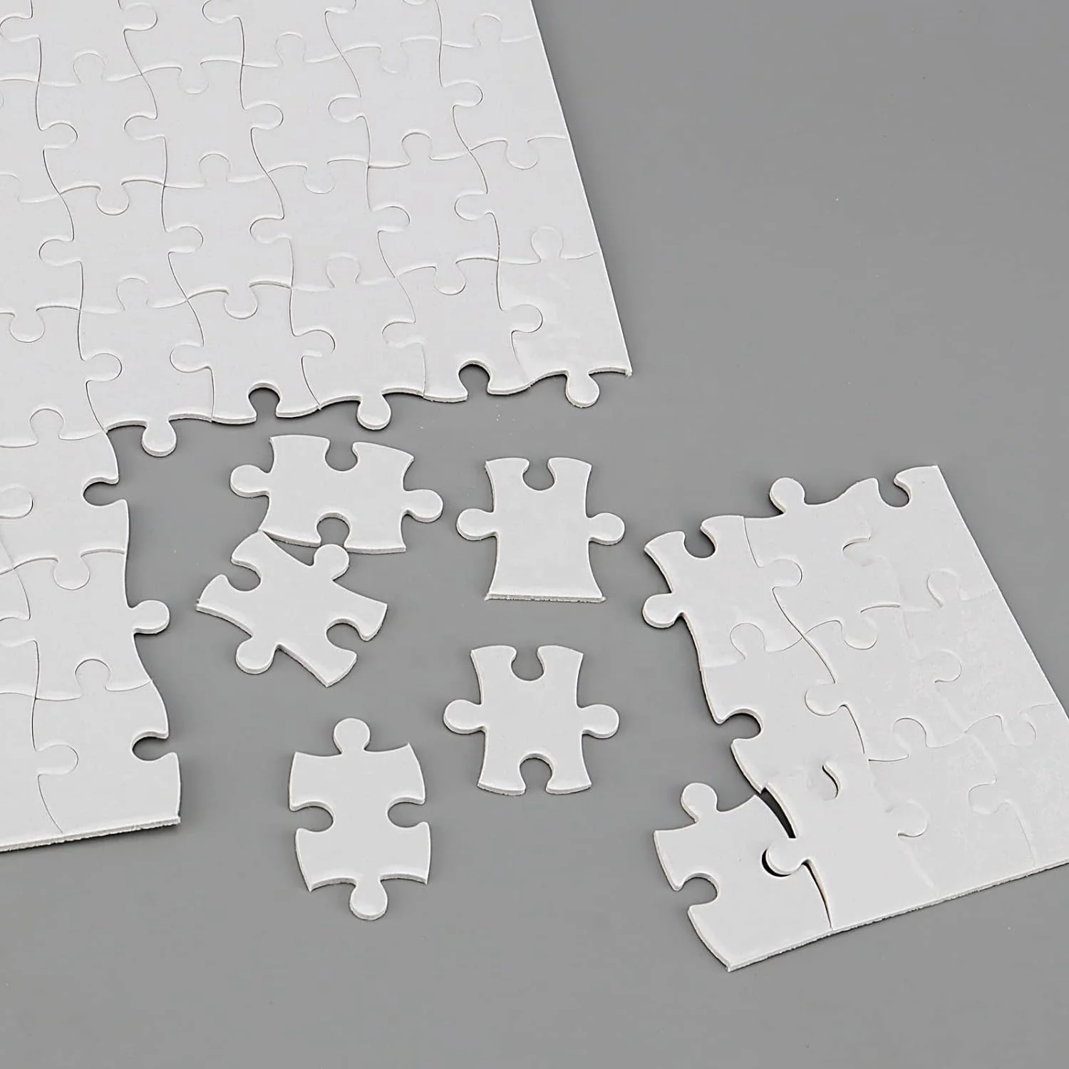 FSC custom Creative diy customise printing sublimation UV machine cardboard puzzle blank 300 500 1000 pieces  jigsaw puzzle box