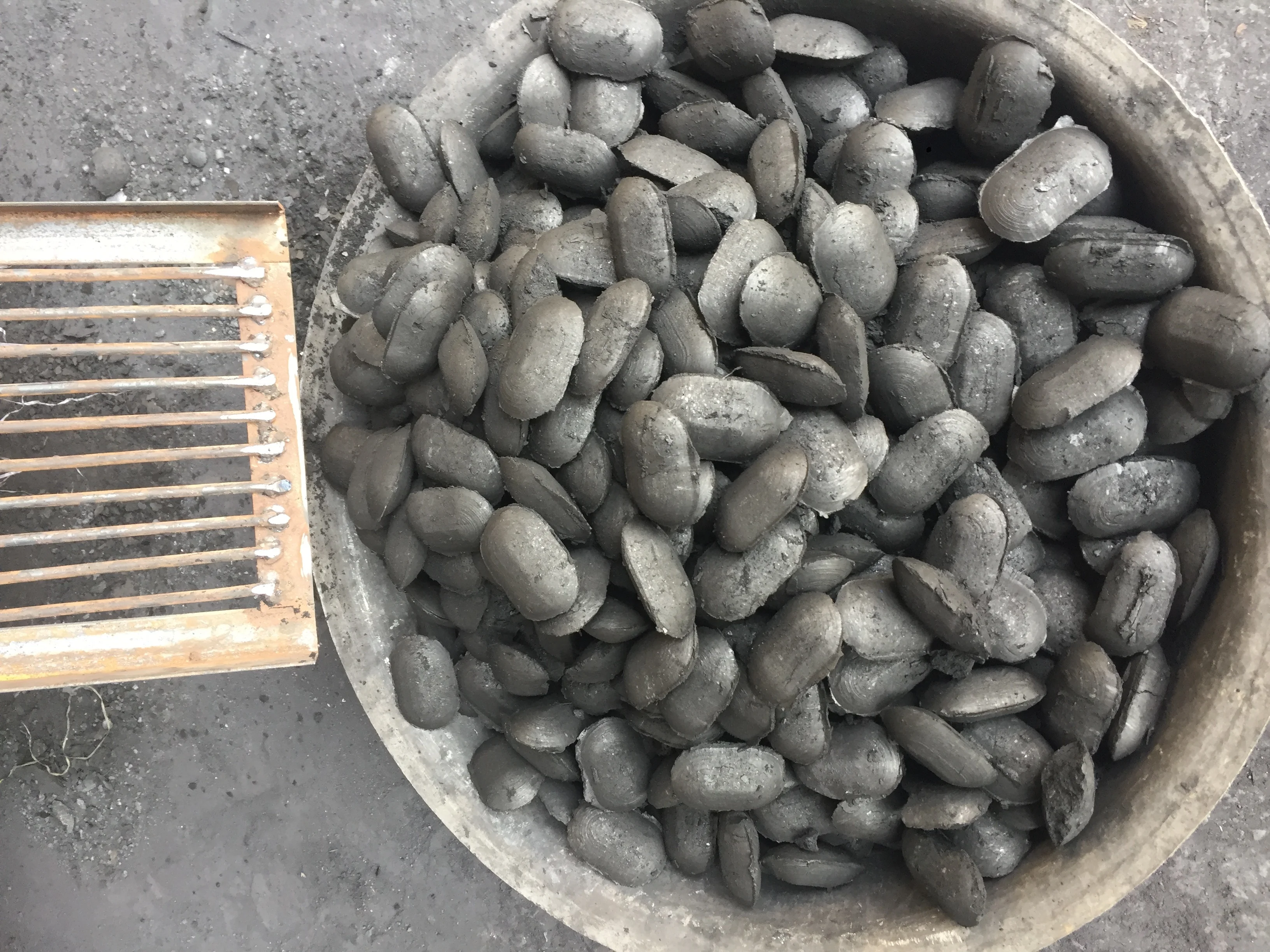 Oven small charcoal balls briquette press making machine