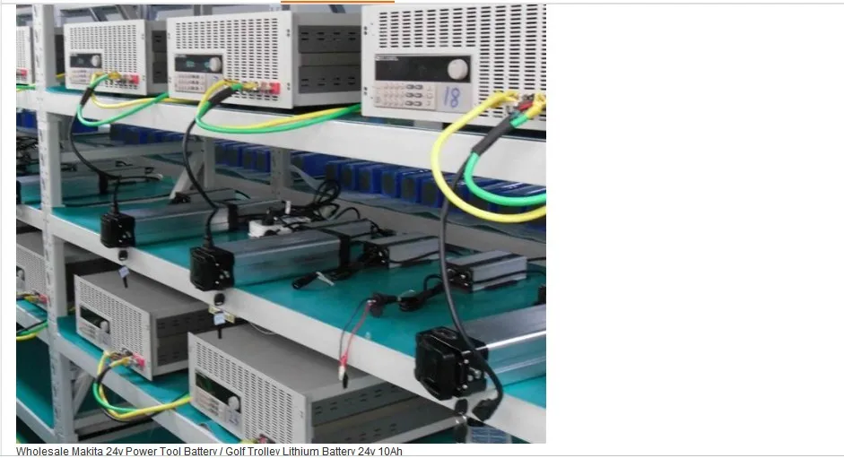 Wholesale deep cycle rechargeable Makita 24v 10Ah  Power Tool Battery / Golf Trolley Lithium Battery