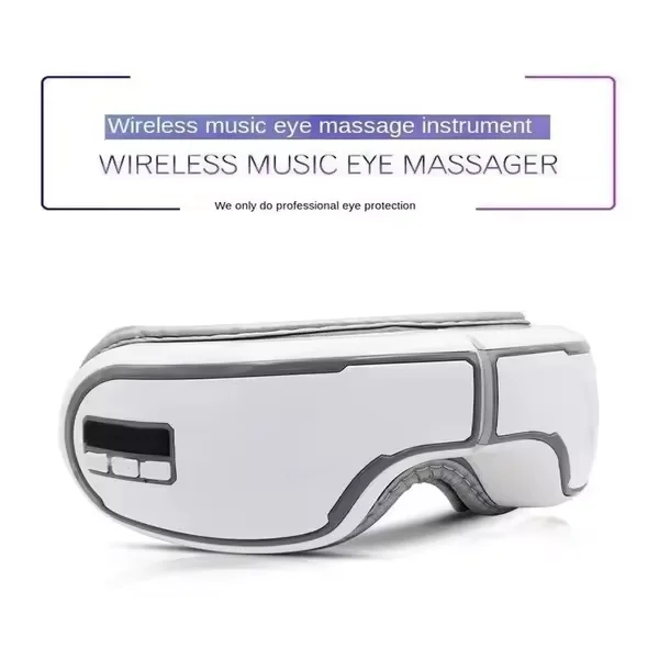 Eye Care Massage Equipment Improve Sleep Relieve Eye Fatigue Wireless Smart Eye Massager With Heat Compression