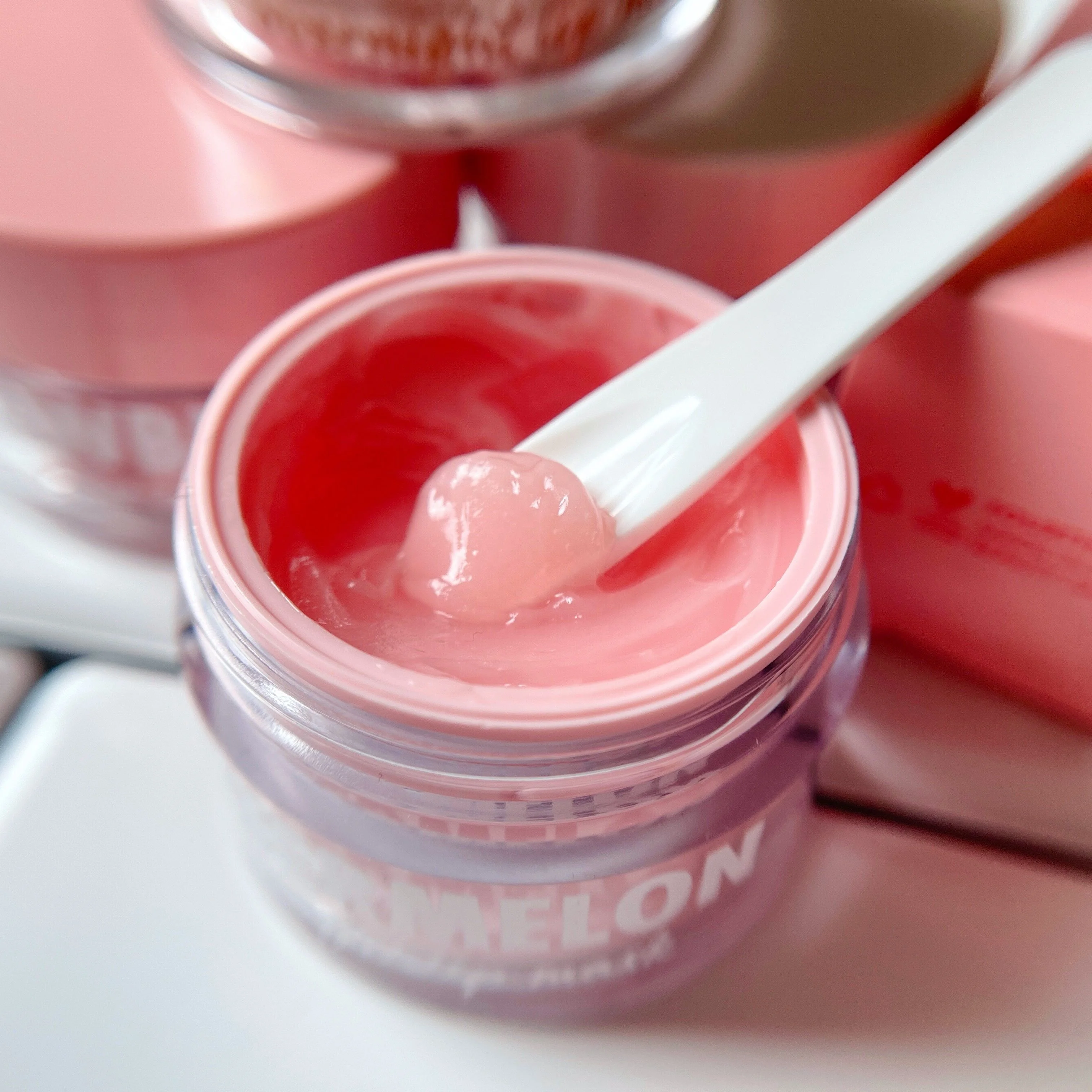 Private Label Lip Mask Watermelon Seed Oil Shea Butter Vitamin E Sleeping Collagen Lip Mask