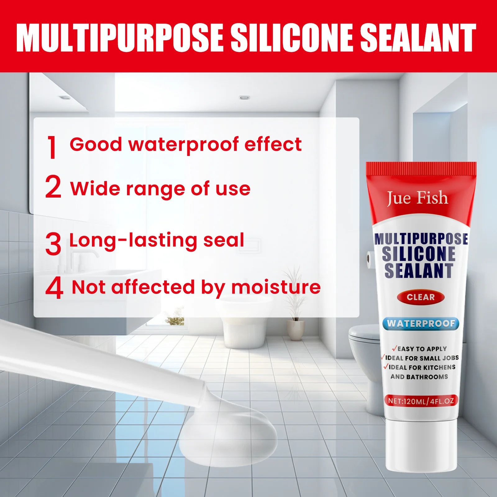 New bathroom countertop floor waterproofing and anti mold water-based pointing agent Ceramic tile beauty joint agent