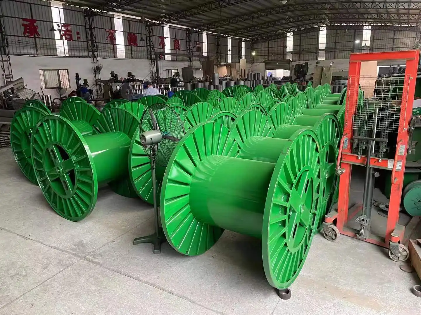 Best Selling Customized Size Steel Bobbin Wire Cable Spools for Cable Wires Corrugated Bobbin