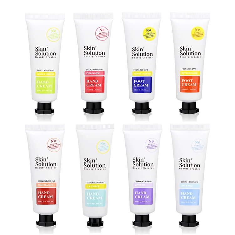Oem Odm Foot Skin Repair Moisturizing Cream For Cracked Heels With Different Fragrance Aloe Vera Mini Size Retail
