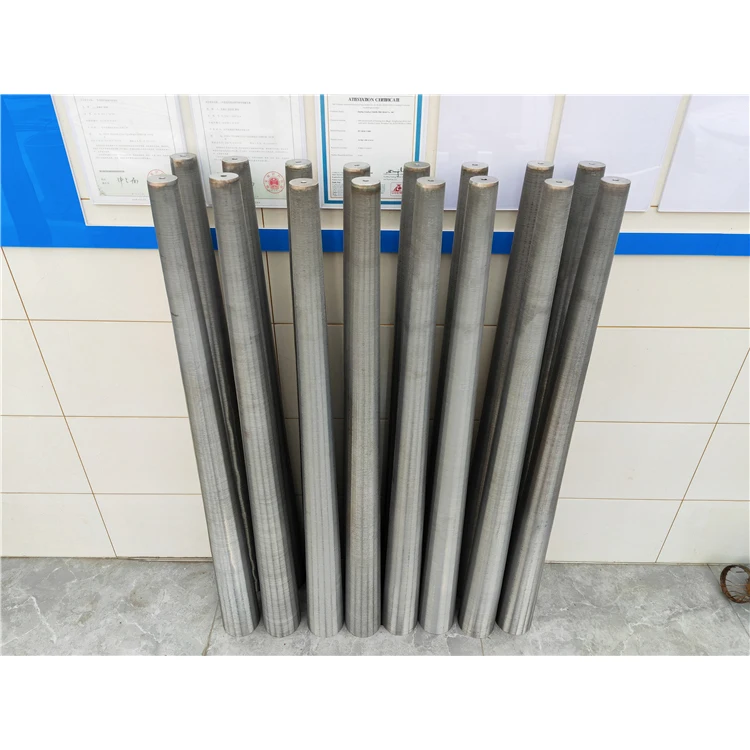 Low Price Water Purifier Hydraulic Oil 304 Stainless Steel Wedge Filament Filter Element