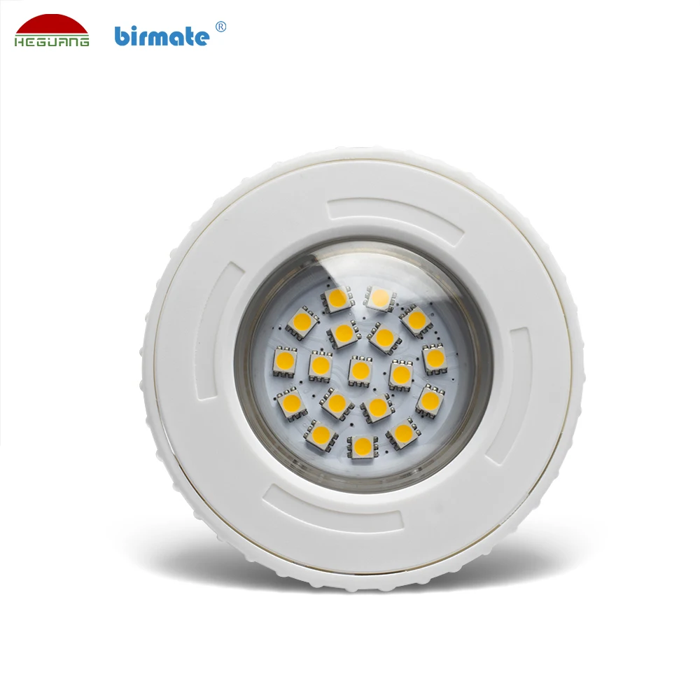 12V AC/DC 3W Warm White ABS Plastic IP68 Waterproof Vinyl hot tub spa swimming pool Lights