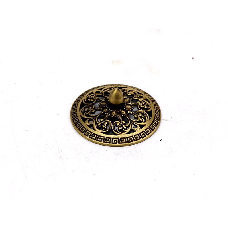 Металлическая курильница с вырезами, курильница на заказ для чайной церемонии, курильница для украшения дома