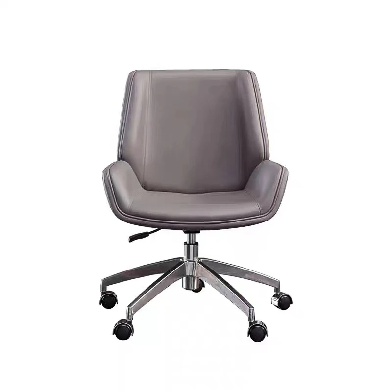 Modern Luxury Swivel Leather Office Chair For Computer Desk Adjustable Executive Office Room Chair Furniture
