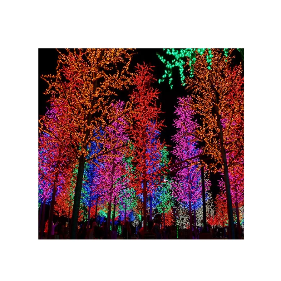 Llevo la luz del arbol Christmas Lighting Decorations Outdoor Garden Palm Decoration Led Tree Light