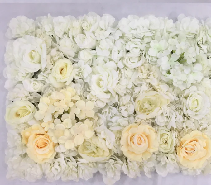 Wedding Decorative Backdrop Panels Artificial peony flower wall gradient ramp flower wall for home wedding shopwindow decoration