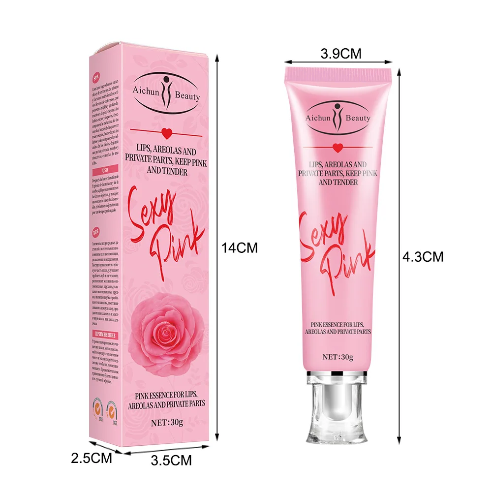 Hot Selling Female Sexy Product Pink Cream For Lips Areolas Elbow Underarm Ankle Inner Thigh And Private Parts Pink Serum