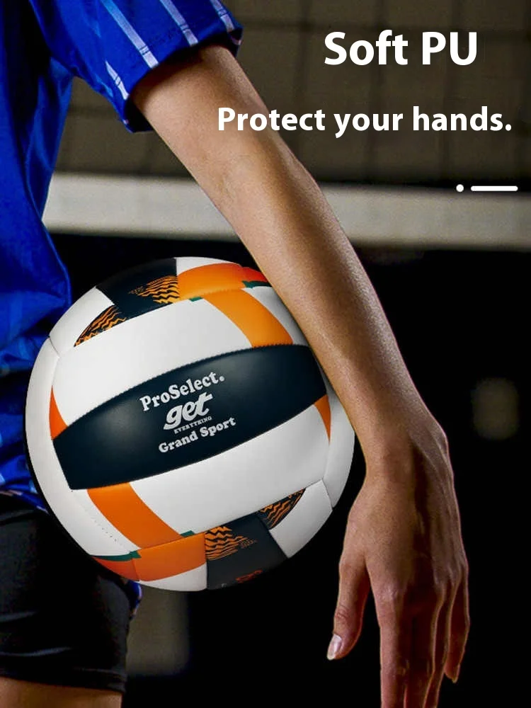 Oem Volley Ball Official Size 5 Customized Beach Volleyball Ball Pvc Pu Leather Laminated Volleyball