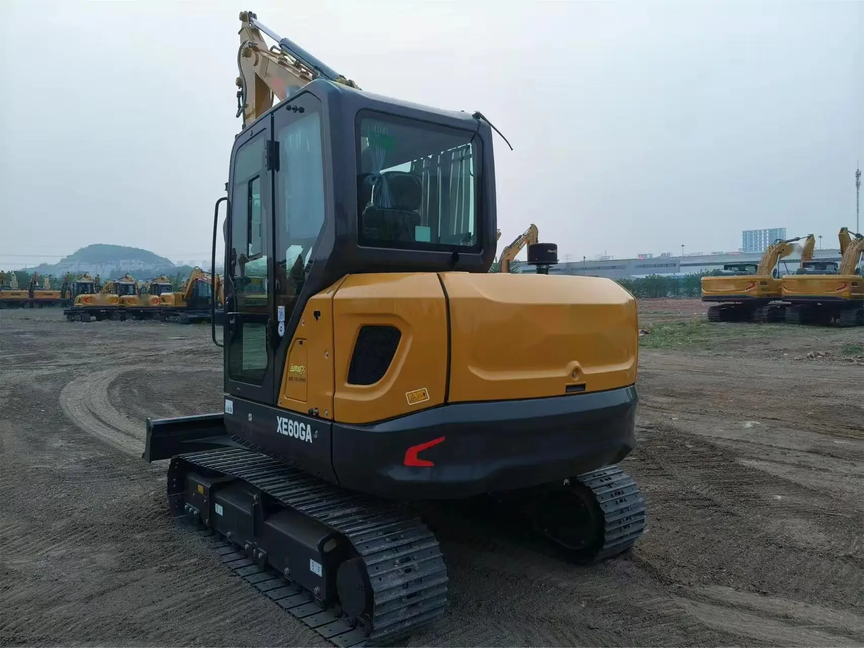 Yanmar Engine  xe60ga excavator XE60GPRO XE55U excavator 5 TON 6 TON New Model mini excavator
