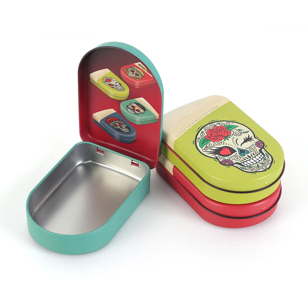 Customized playing cards metal tin box for present