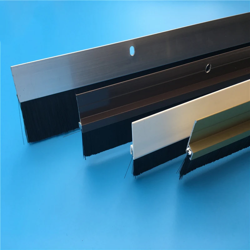 Insulation Door Bottom Seals Residential Entry Door Excluder Seal Brush