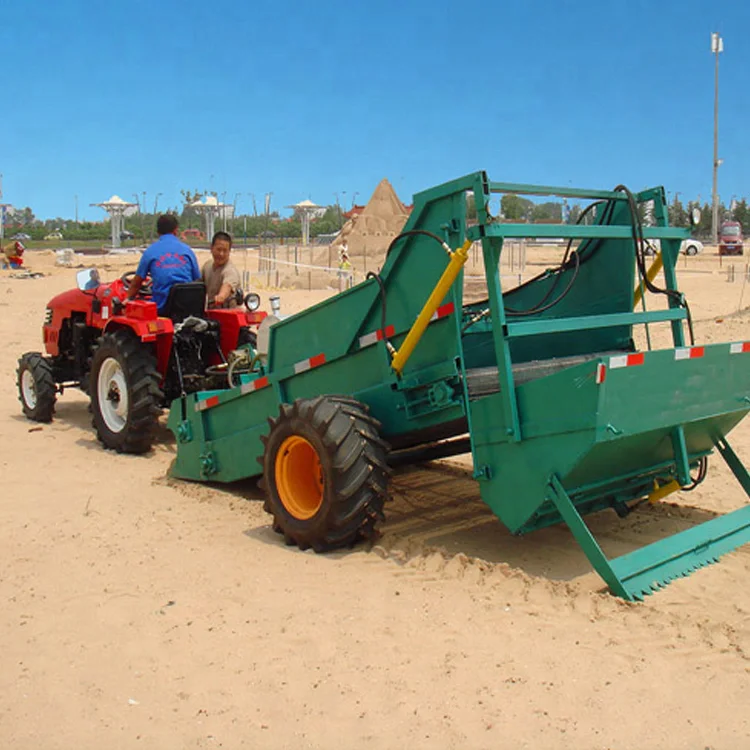 High Quality All-In-One Track Type Beach Cleaner Sand Beach-Cleaner-For-Sale Beach Cleaner Machine