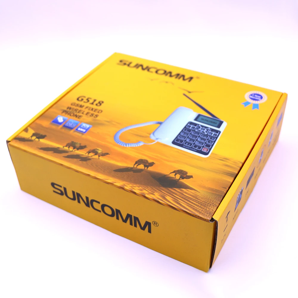 FWP 2021 New Style SUNCOMM G518 Dual SIM Card for Business Hotel Phone Cordless Landline Phones