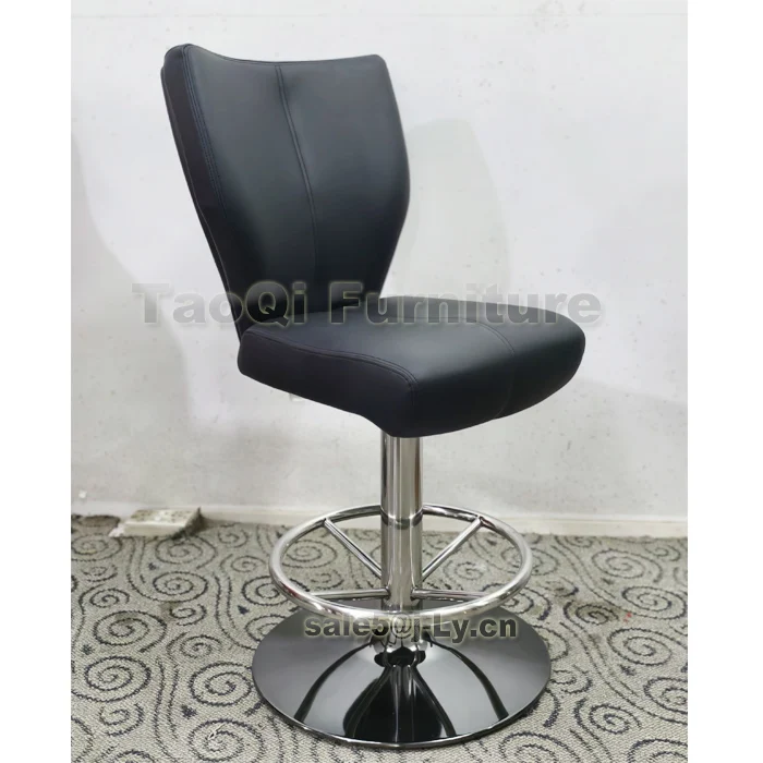 Quality Swivel Casino Poker Chair With Wheels Roulette Table Seating Casters Adjustable Seating Bar Chairs Gaming Stool