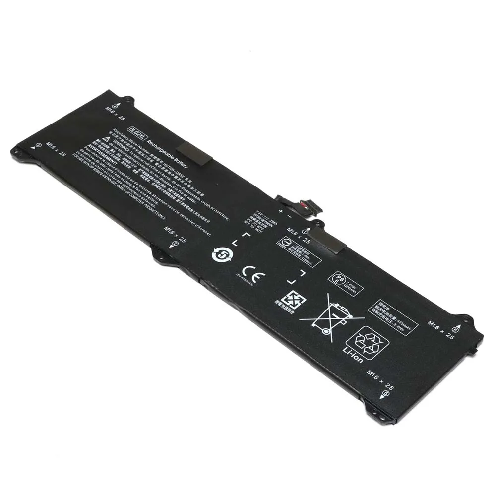 7.4V 33Wh Replacement Battery Ol02Xl Laptop Battery For Hp Elitebook X2 1011 G1 Series 50334-2C1 750549-001 Hstnn-Db5Z Ol02033Xl
