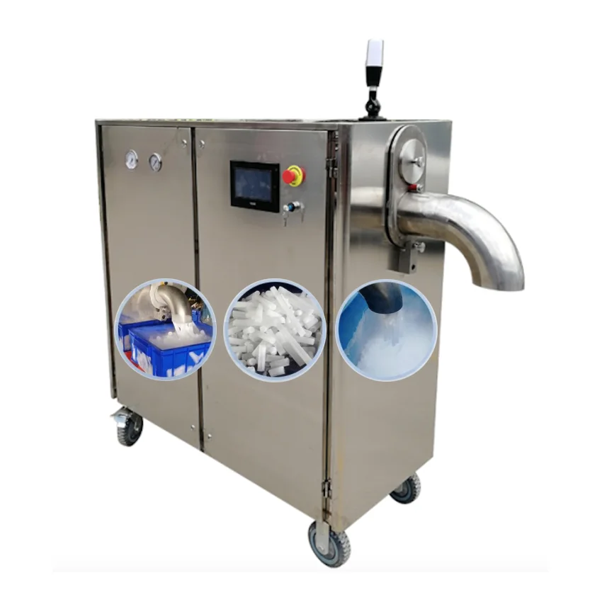 
Industrial 50KG/H Pellet Making Machine Ice Block Dry Ice Making Machine Mini Dry Ice Maker Price 