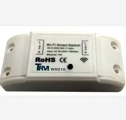 Hot sale 88*38*22 PVC wireless remote control switch wifi wall light switch