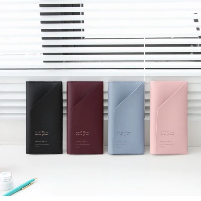 Stock Travel Passport Holder Passport Case Leather Passport Cover Card Women Wallet Bag