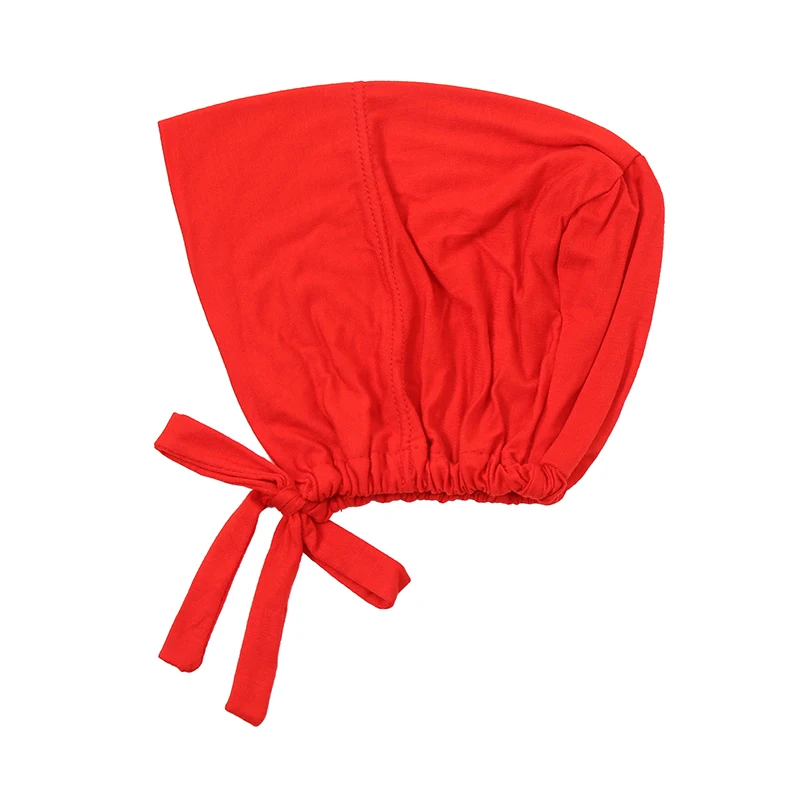 JINGMI Wholesale custom high quality head turban bonnet women muslim cotton turban cap muslim hijab hats for women ladies