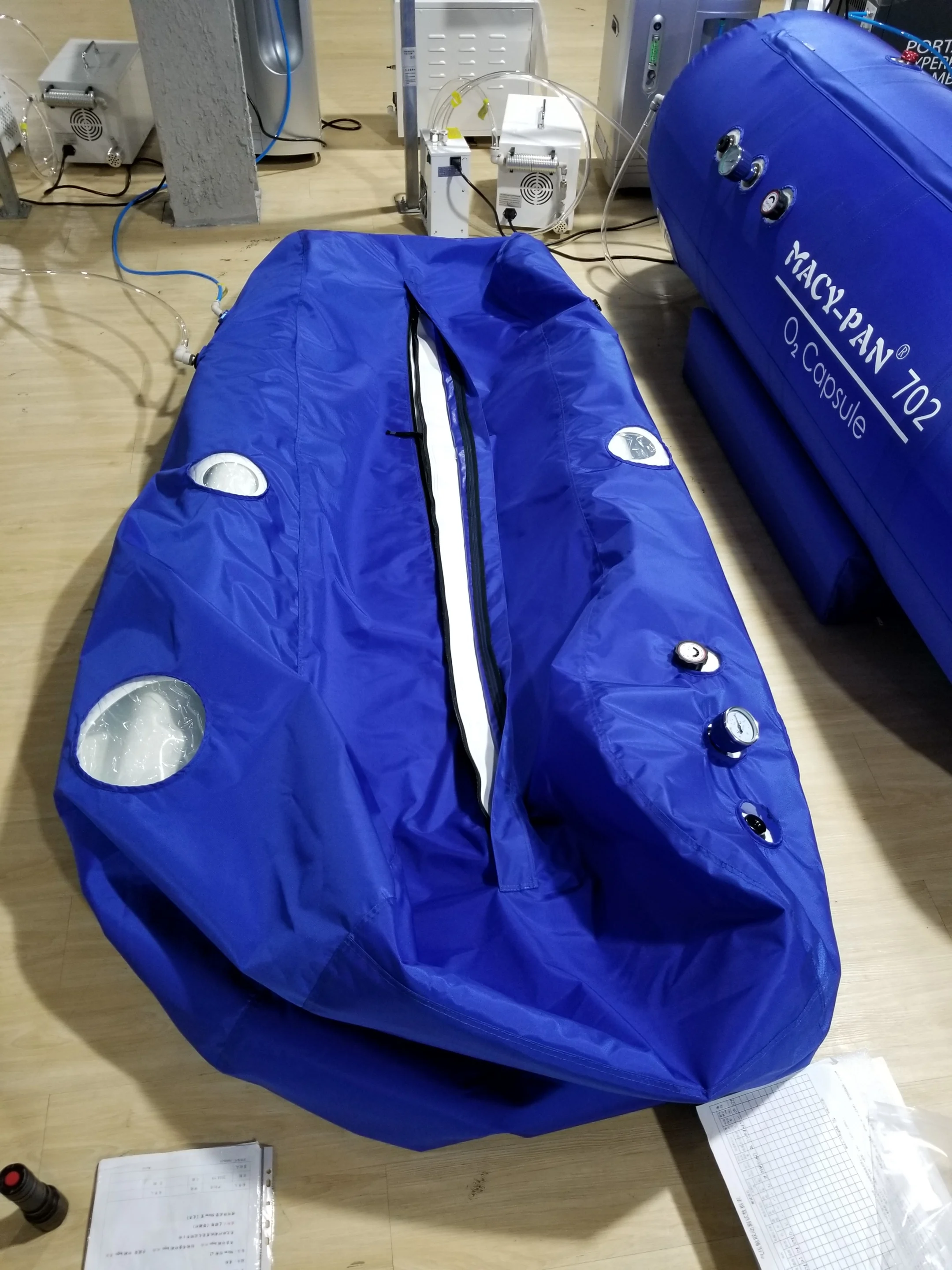 MACY-PAN 1.3ATA portable wholesale hyperbaric oxygen chamber 2 person camera hyperbaric