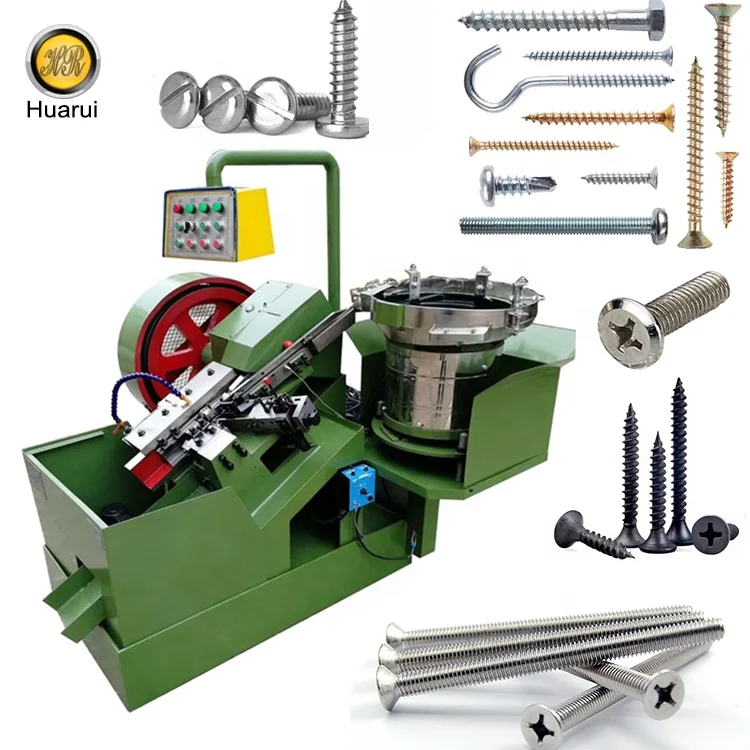 Automatic Screw Metal Forging Machinery Cold Heading Machine Thread Rolling Machine