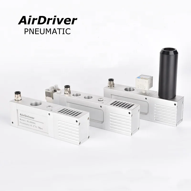 Небольшой вакуумный генератор с большим потоком и высоким вакуумным давлением эжектор с выхлопным глушителем полная замена SMC ZL3M и ZL6M