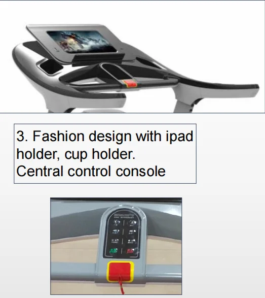 Lijiujia New Model Beautiful Multi-Functional Treadmill Magnetic Suspension Shock Absorption Fitness Equipment