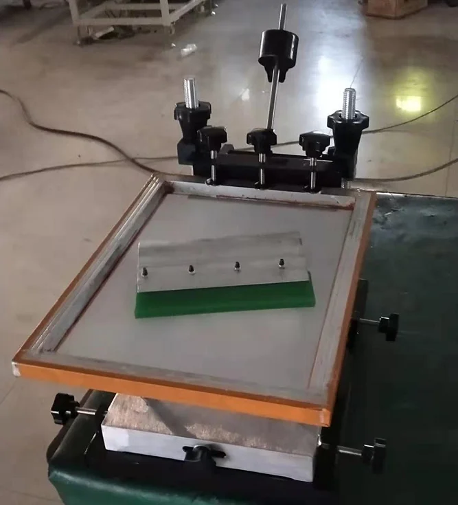 Single color manual balloon screen printing machine