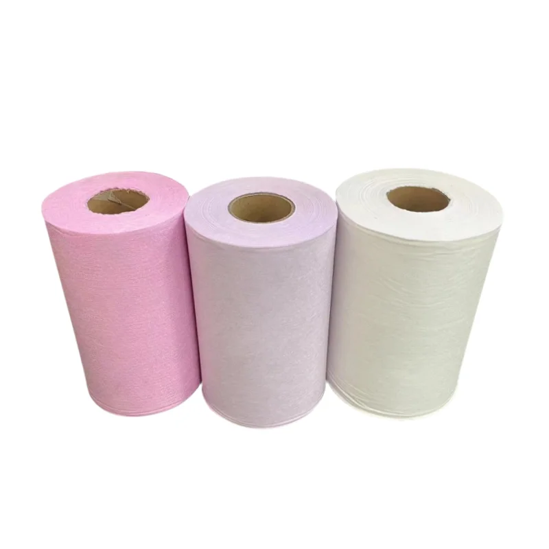 wet wipes viscose fiber prodaction nonwoven spunlace bamboo tencel fabric roll