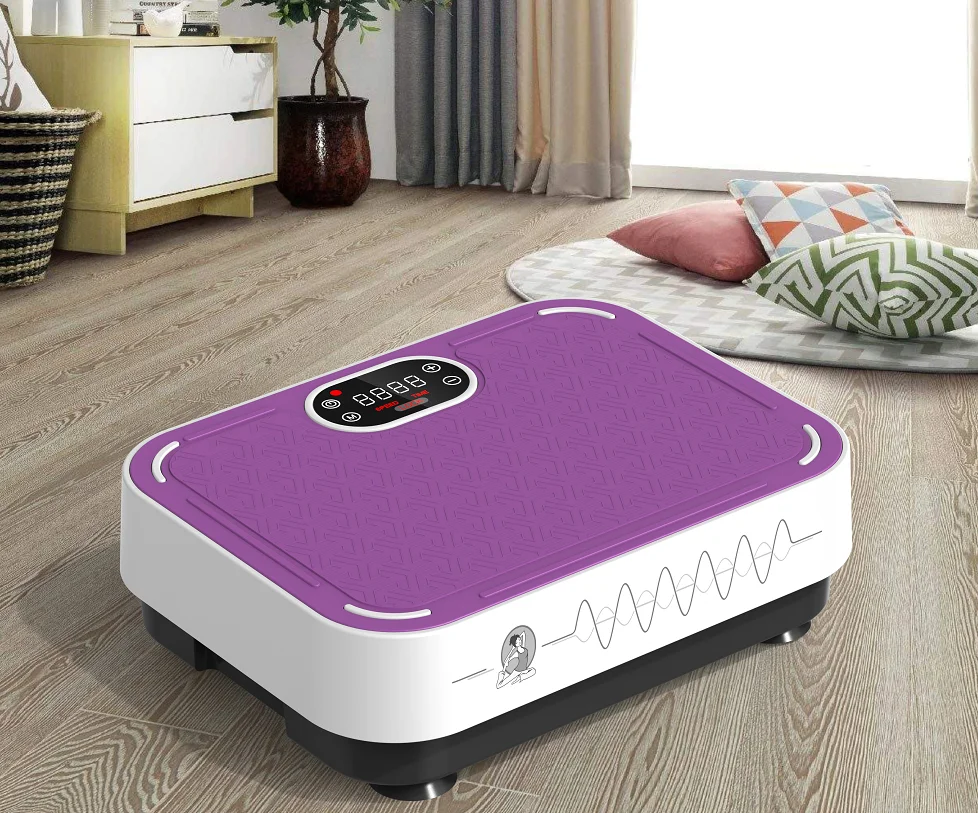 Crazy Fit Massage Body Shake Vibration Plate Exercise Machine Fat Burning Workout Vibration Plate