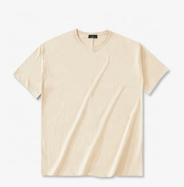 Pure Cotton Pure Sesame Cotton Oversized Election Cotton T Shirt