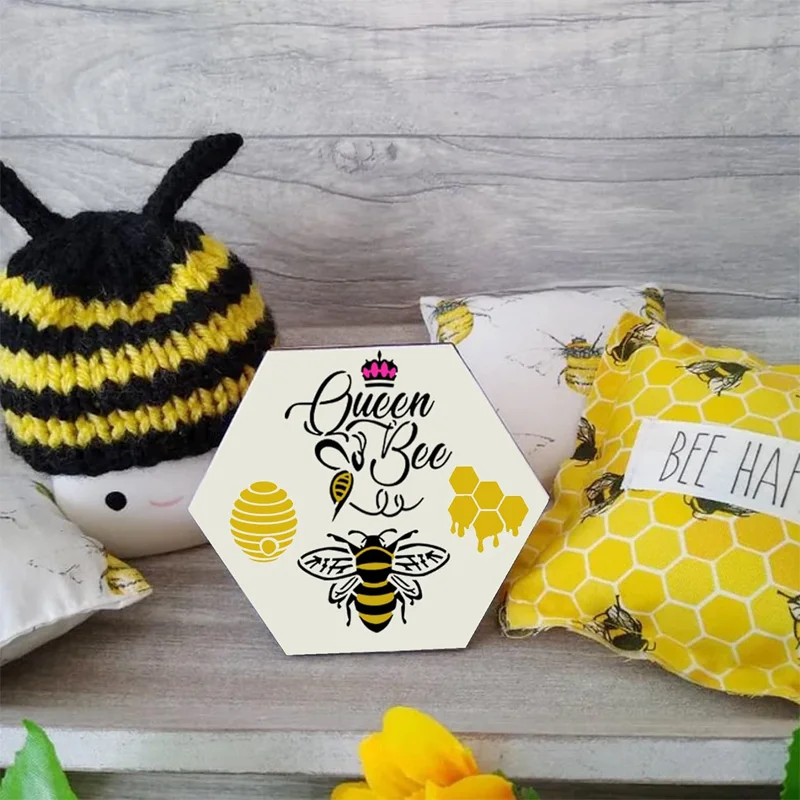 Small Butterfly Craft Stencils for Painting 3 inch Bee Dragonfly Hummingbird Bird Nature Stencils