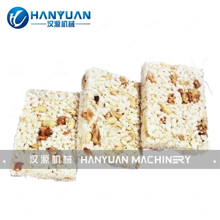 Special cutting machine for puffed snack bar