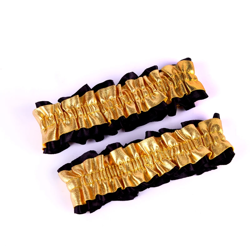 Подвязки Свадебные для женщин, пикантные черные бутилатласные эластичные подвязки из полиэстера, кольцо для ног, для выпускного вечера