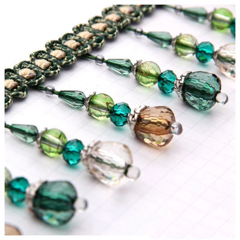 Wholesale Home Decor Acrylic Beaded Fringe