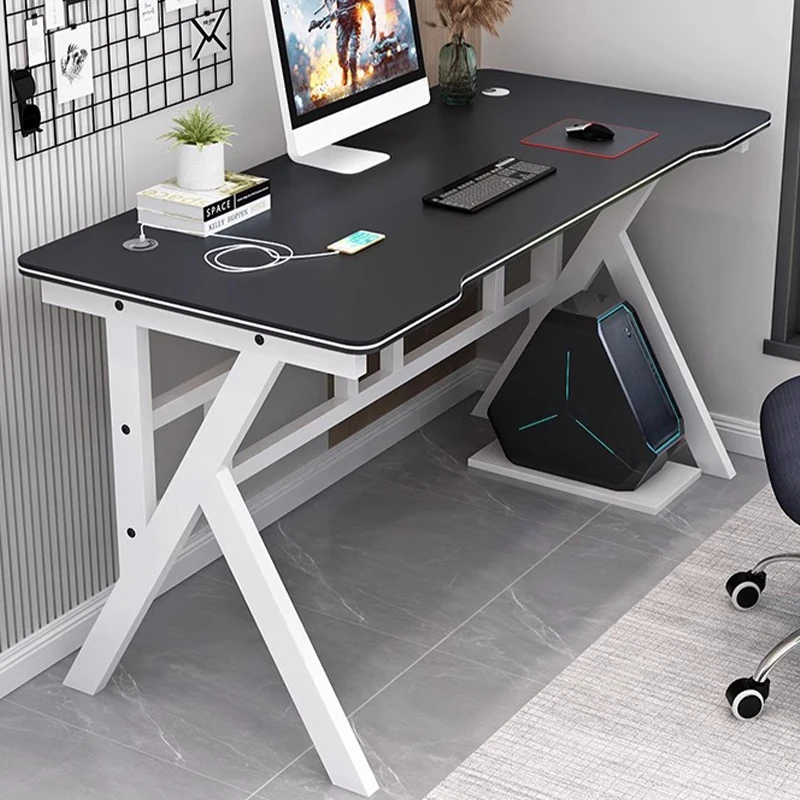 Hot Selling Quality White Computer Gaming Tables Modern Design office desk Top Pc Game Gaming Table